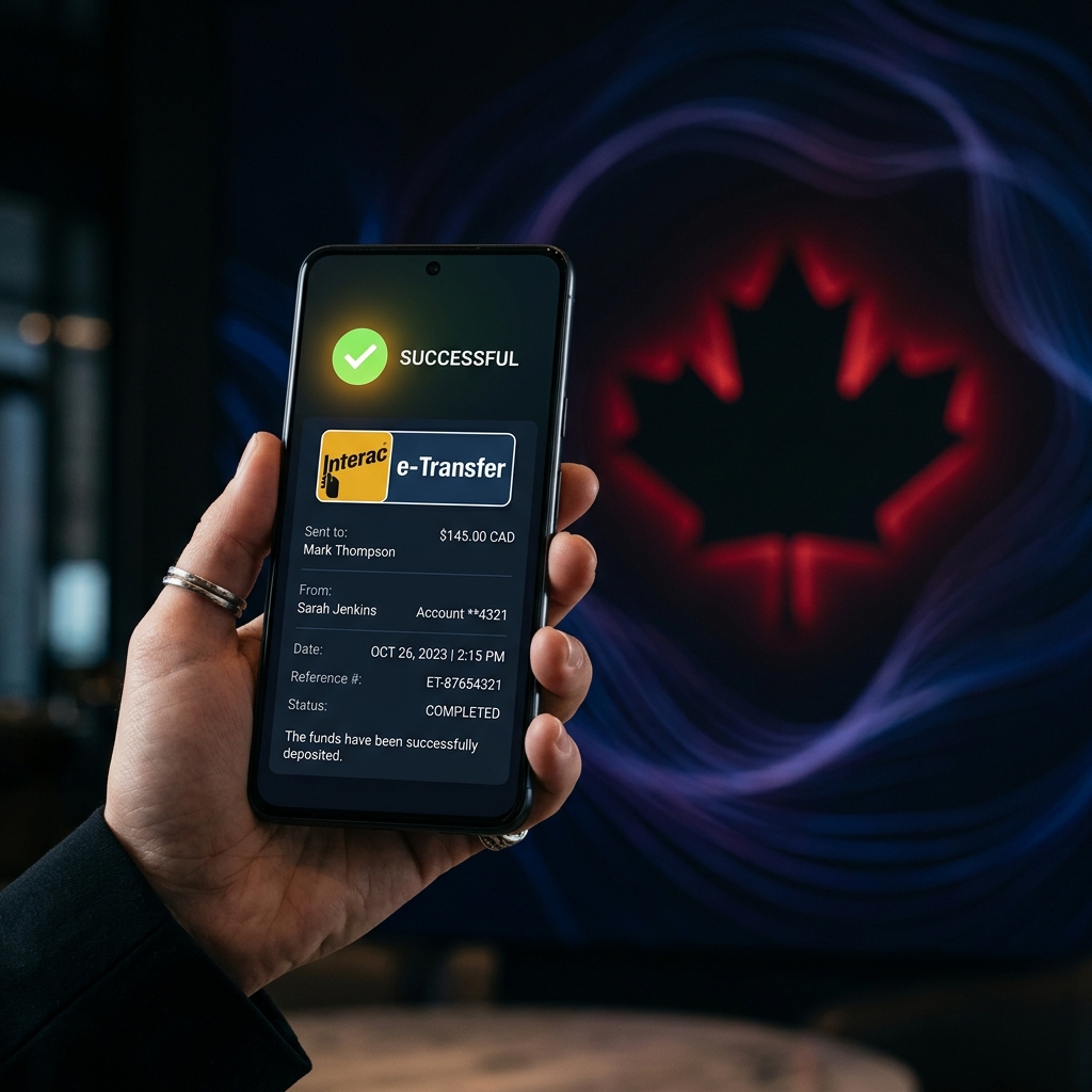 Virement Interac IPTV Canada Securise